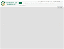 Tablet Screenshot of conrskmgmt.com